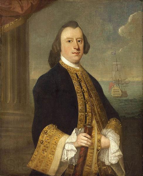 Jeremiah Theus Captain John Reynolds Norge oil painting art